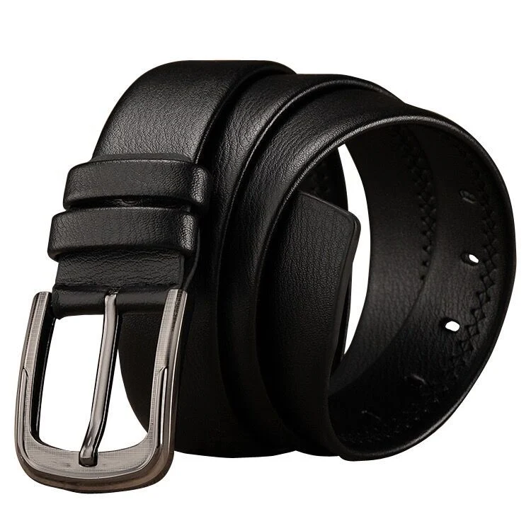 High Quality Wholesale Pin Buckle Men′s Belt Leisure Belt