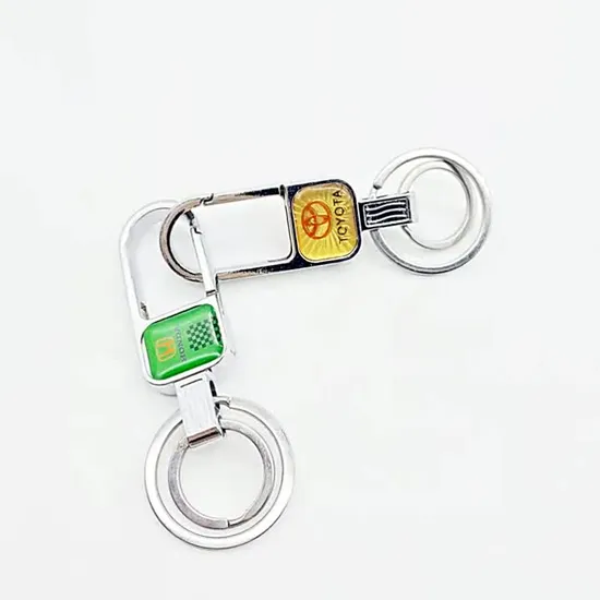 크리 에이 티브 남자의 자동차 키 체인 펜던트 허리 유형 버튼 허리 교수형 키 체인 체인